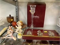 Lefton Figurines, Ornaments and Crystal
