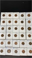 1964, 1965, 1967, 1968 & 1969 Canadian Pennies *SC