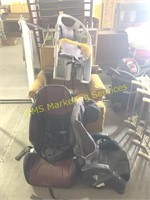 Arm Chair, Baby Crib, Car Seats