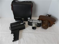 BELL & HOWELL 670/XL & PRAKTICA FX CAMERAS