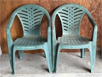 Plastic chairs