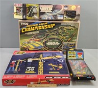 Tyco Slot Cars & Toys Lot Collection