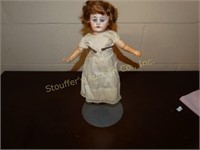 Vintage Porcelain head doll w/ball jointed body