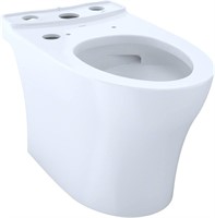 TOTO Cotton Elongated Std Height Toilet Bowl 12-in