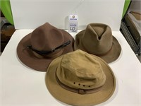 Set of Three outback hats
