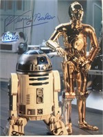 R2 D2 Kenny Baker signed photo. GFA Authenticated