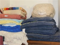 Blanket and Throw Pillow Large lot