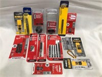 Tool Accessories, Variety, 14pc.