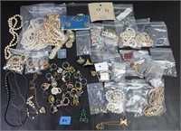 HUGE LOT OF COSTUME JEWELRY