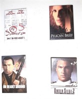 Lot of 4 Movie Pins - On Deadly Ground + 3
