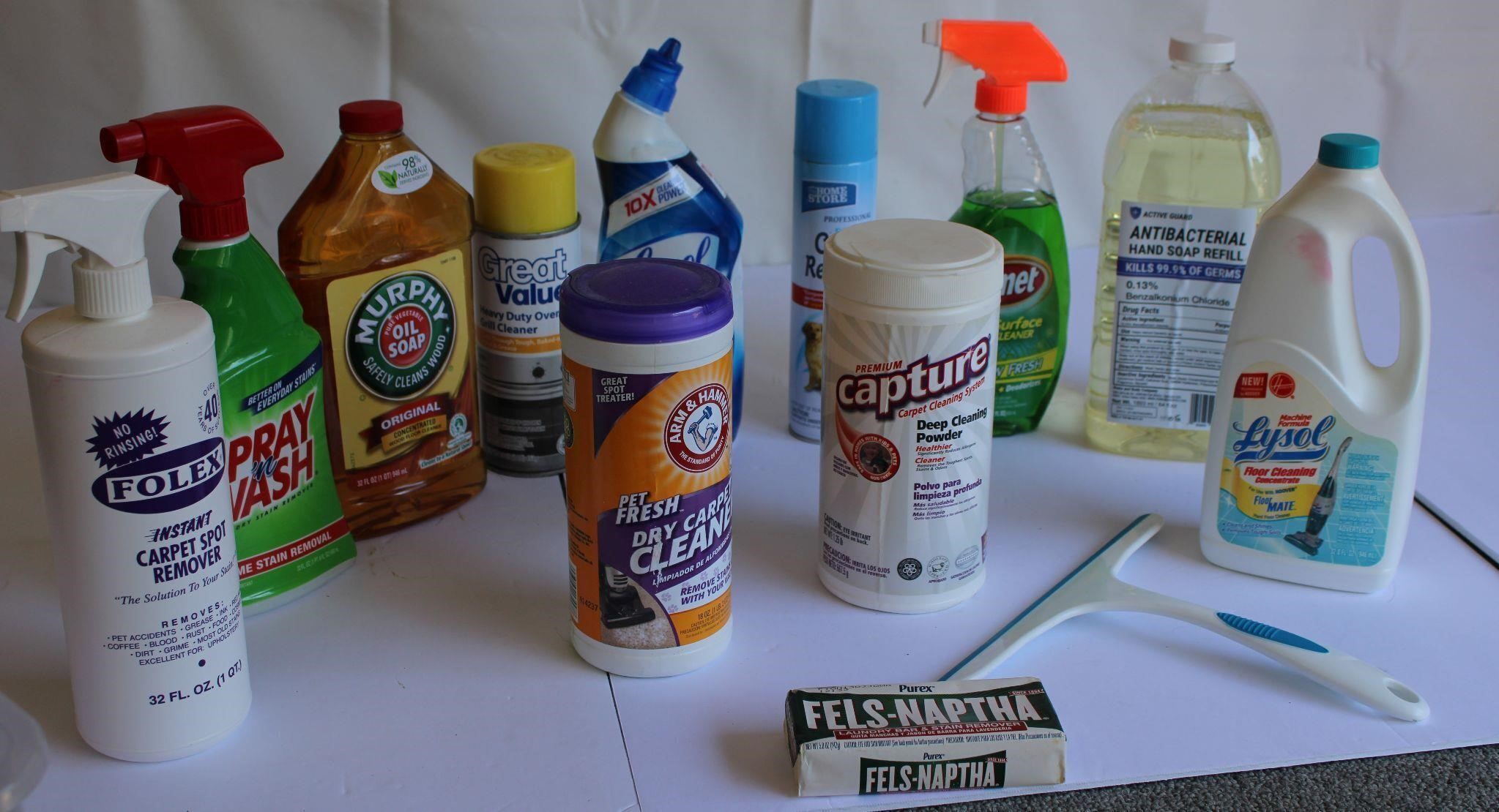 Household Cleaners Lot