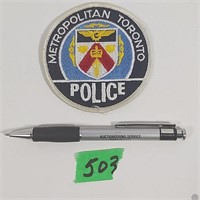 Metro Toronto Police badge
