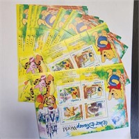 $18  Pack Of 40 Walt Disney Mint Condition Stamps