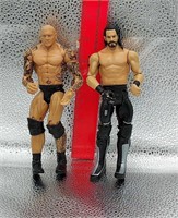 Mattel WWE Batista and Seth Rollins Figures