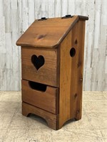 Vintage wooden Potato and Onion Storage Bin