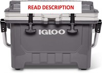 Igloo 24 qt IMX Ice Chest Cooler Gray