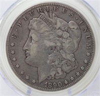 1890-CC $1 PCGS F 12