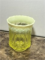 VASELINEOPALESCENT VASE