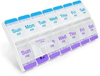 Push Button (7-Day) Pill Case