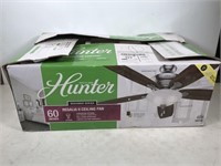 Hunter Regalia II 60" ceiling fan, color is