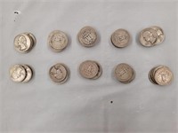 40 Silver Washington Quarters