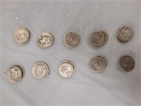 40 Silver Washington Quarters