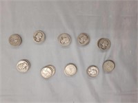 40 Silver Washington Quarters