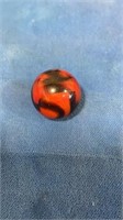 5/8” wiger blend of red and orange with heavy