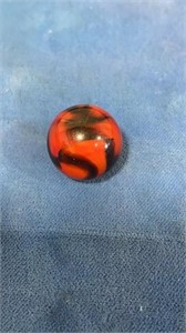 5/8” wiger blend of red and orange with heavy