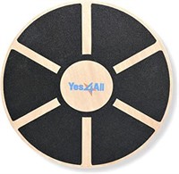 New Yes4All Balance Board Wooden Wobble Exercise