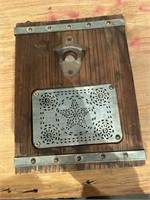 punched tin bottle opener