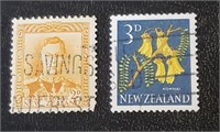 Lot Of Foreign Postage Stamps New Zealand