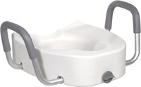 new Drive Med Premium Plastic Raised Toilet Seat