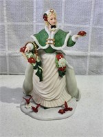 1999 Lenox Porcelain Christmas Princess Figure