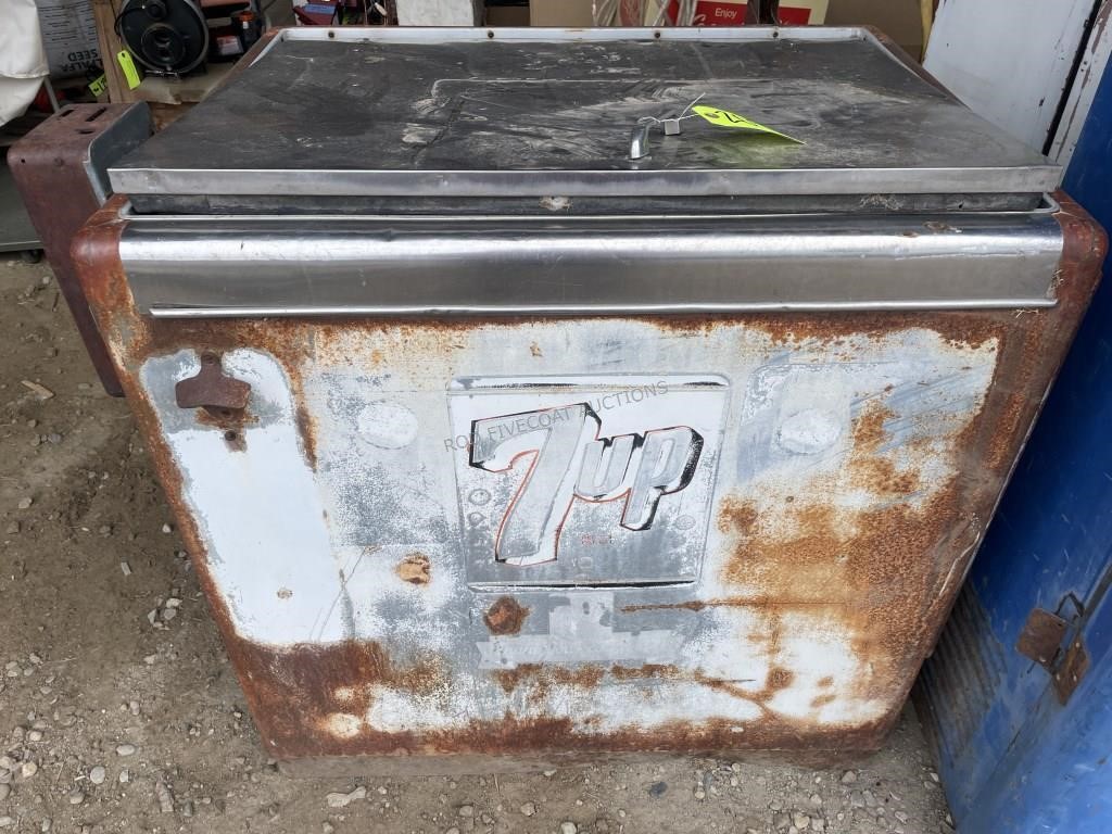 Mid 1950's 7-Up Cooler