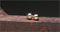 14k Ball Stud Earrings - .36g