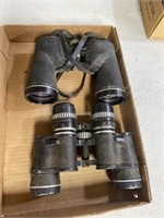 2 pair of binoculars