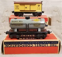 Scarce Late Boxed Lionel 655 & 654 Freights