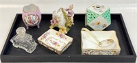 FINE LOT OF ANTIQUE PORCELAINS & BONE CHINA