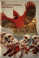 1980 St. Louis Cardinals team program