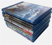 8 Blu-Ray Dvds