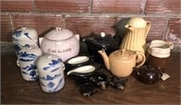 Vintage Ceramic Teapots & Canisters