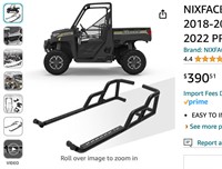 NIXFACE Ranger Off Road Rock Guard with Step