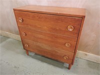 WOODEN CHEST OF DRAWER  30"W12"D29.5"T