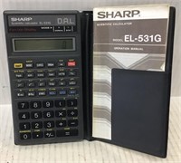 SHARP EL-531G CALCULATOR