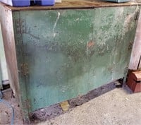 Steel work bench & storage cabinet