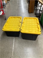 2 large totes