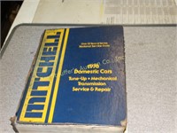 1978 Mitchell Domestic car manual