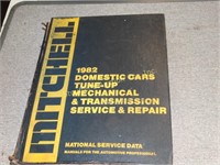 1982 Mitchell Domestic cars tune-up manual