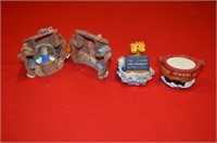 Noah's Ark Small Water Globe and S & P